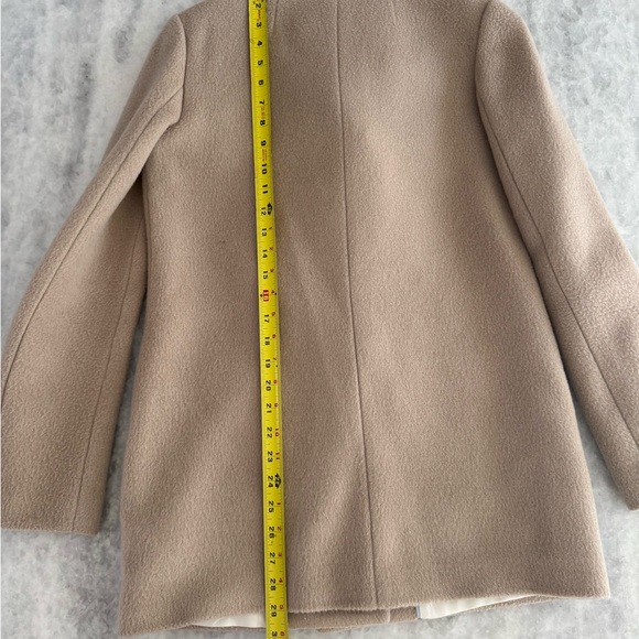 Banana Republic Beige Pea Coat - Picture 4 of 4